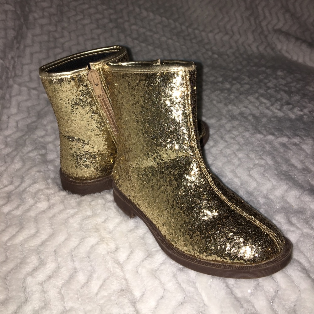 Crazy 8 Gold Boots